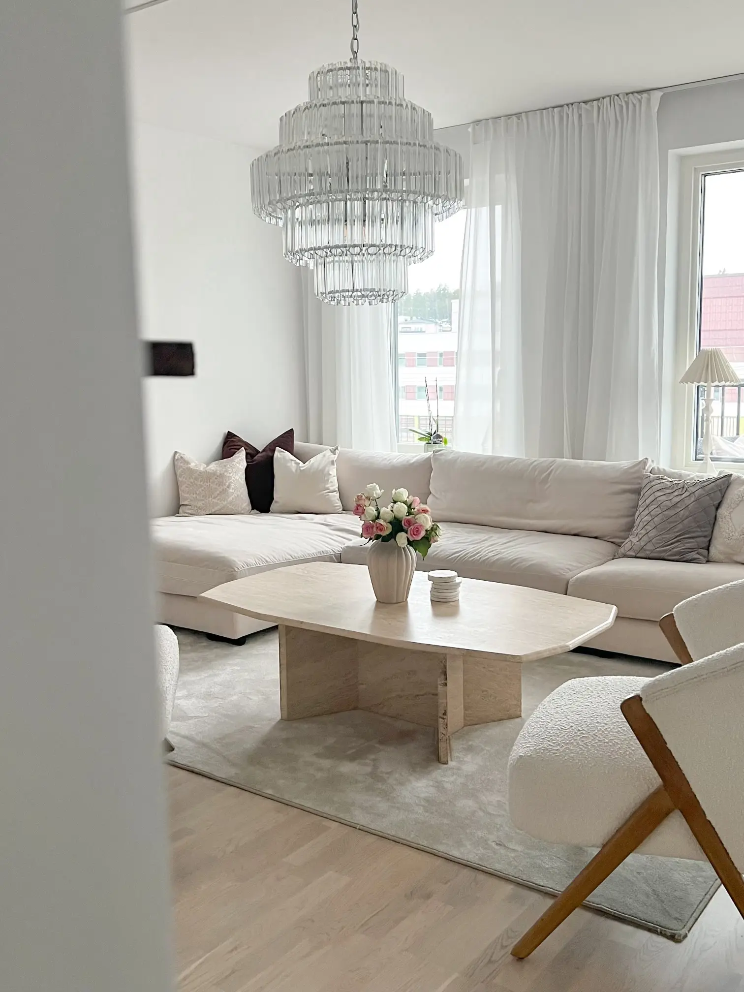 ett rum redo för visningsstädning i uppsala